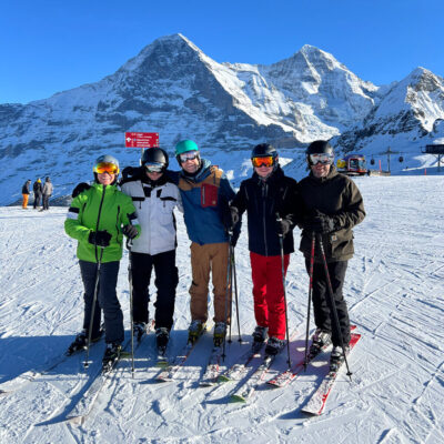Skiausflug Gruppenbild